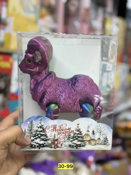 Игрушка в форме барашка из пластика — фото 11