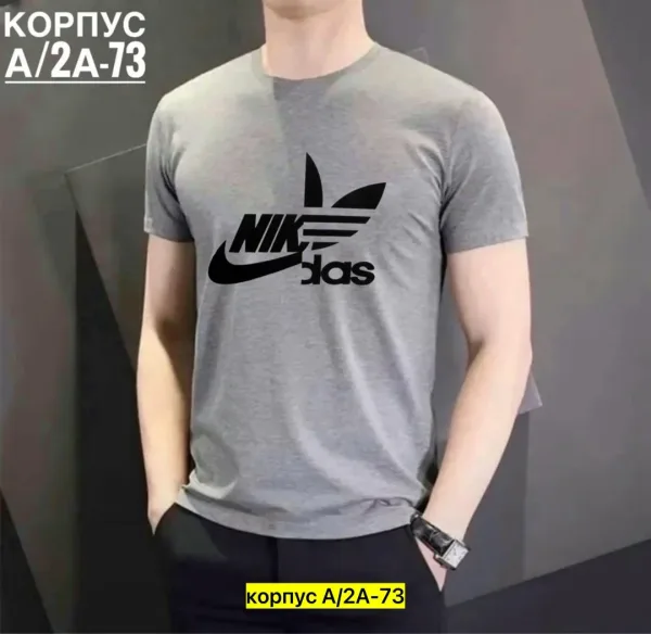 Мужская футболка из 100 хлопка хлопок — фото 13