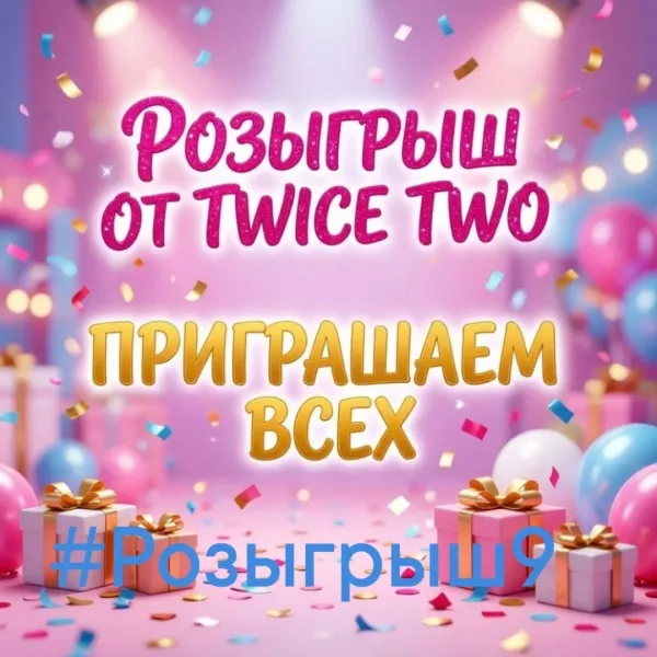 Серьги Twice Two