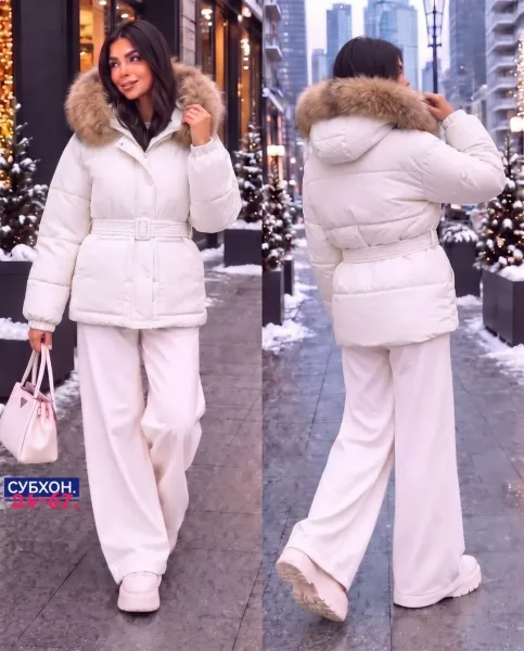 Теплая куртка зима — фото 4