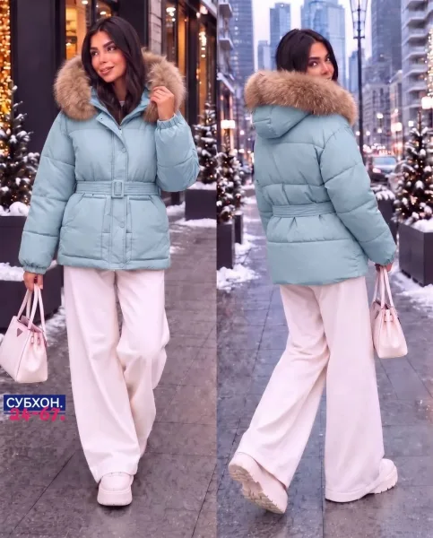 Теплая куртка зима — фото 6