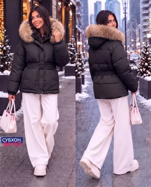 Теплая куртка зима — фото 7