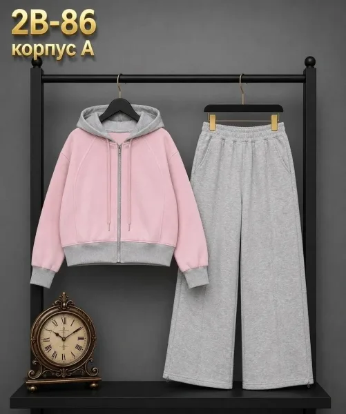 Костюм из ткани супер — фото 9