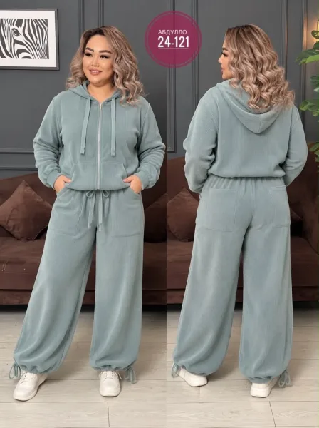 Костюм двойка из ткани кашемир — фото 6