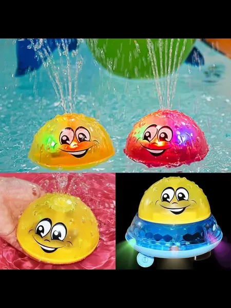 Игрушечный водяной шар с подсветкой и звуком — фото 1