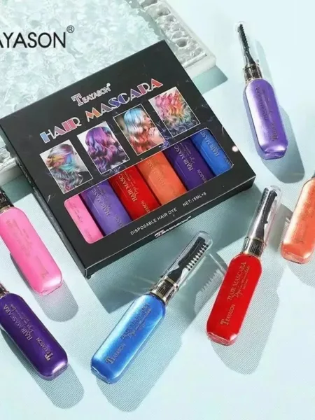 Заколка Hair Mascara, кожа — фото 8