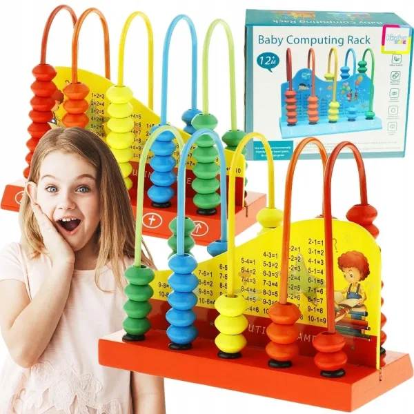 Развивающие бусины Abacus для изучения арифметики — фото 6