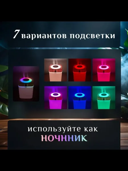 Пемза Увлажнитель воздуха Белый — фото 6