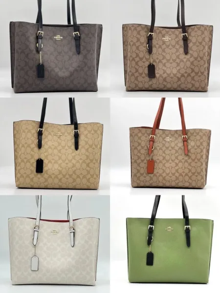 Сумка COACH из эко кожи — фото 10