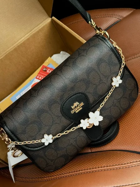 Сумка COACH из эко кожи ЛЮКС — фото 8
