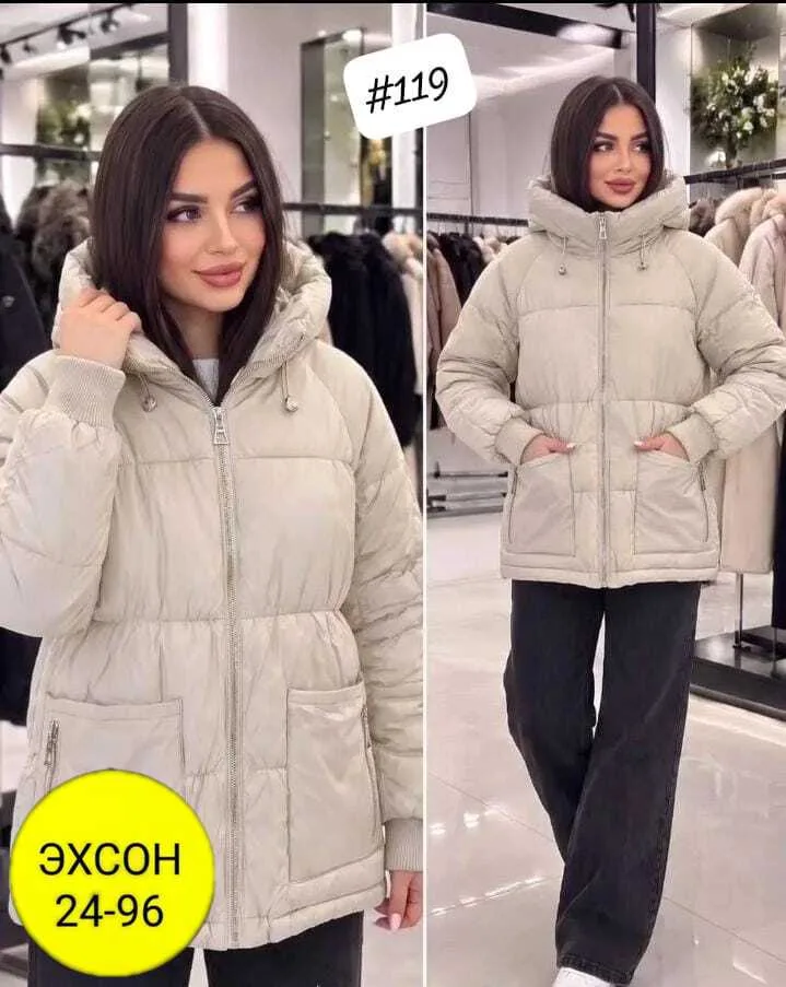 Куртка особенно актуально в этом сезоне, Полностью с подкладкой идет с рабочими карманами — фото 1