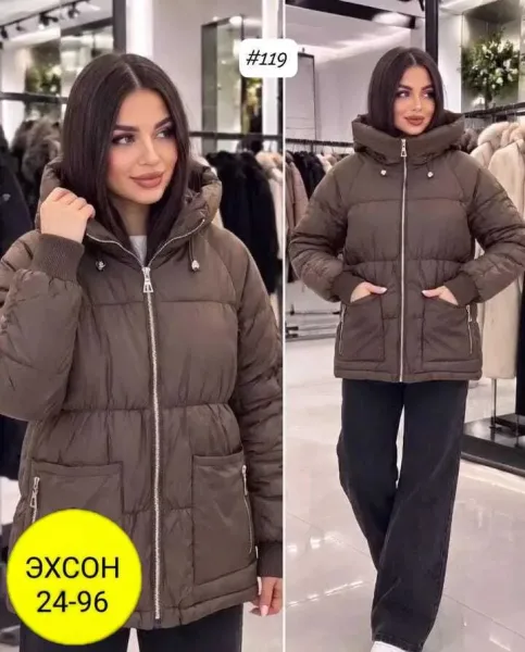 Куртка особенно актуально в этом сезоне, Полностью с подкладкой идет с рабочими карманами — фото 4