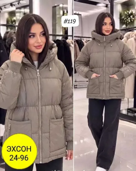 Куртка особенно актуально в этом сезоне, Полностью с подкладкой идет с рабочими карманами — фото 6