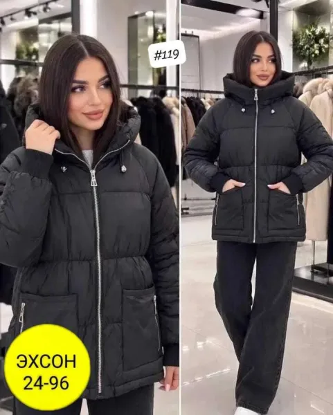 Куртка особенно актуально в этом сезоне, Полностью с подкладкой идет с рабочими карманами — фото 7