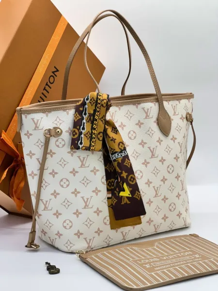LOUISVUITTON, сумка из канвы и натуральной кожи — фото 4