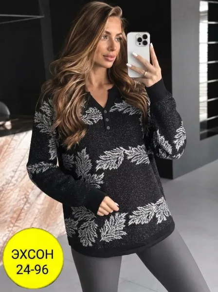 Свитер из вязаного кашемира — фото 2