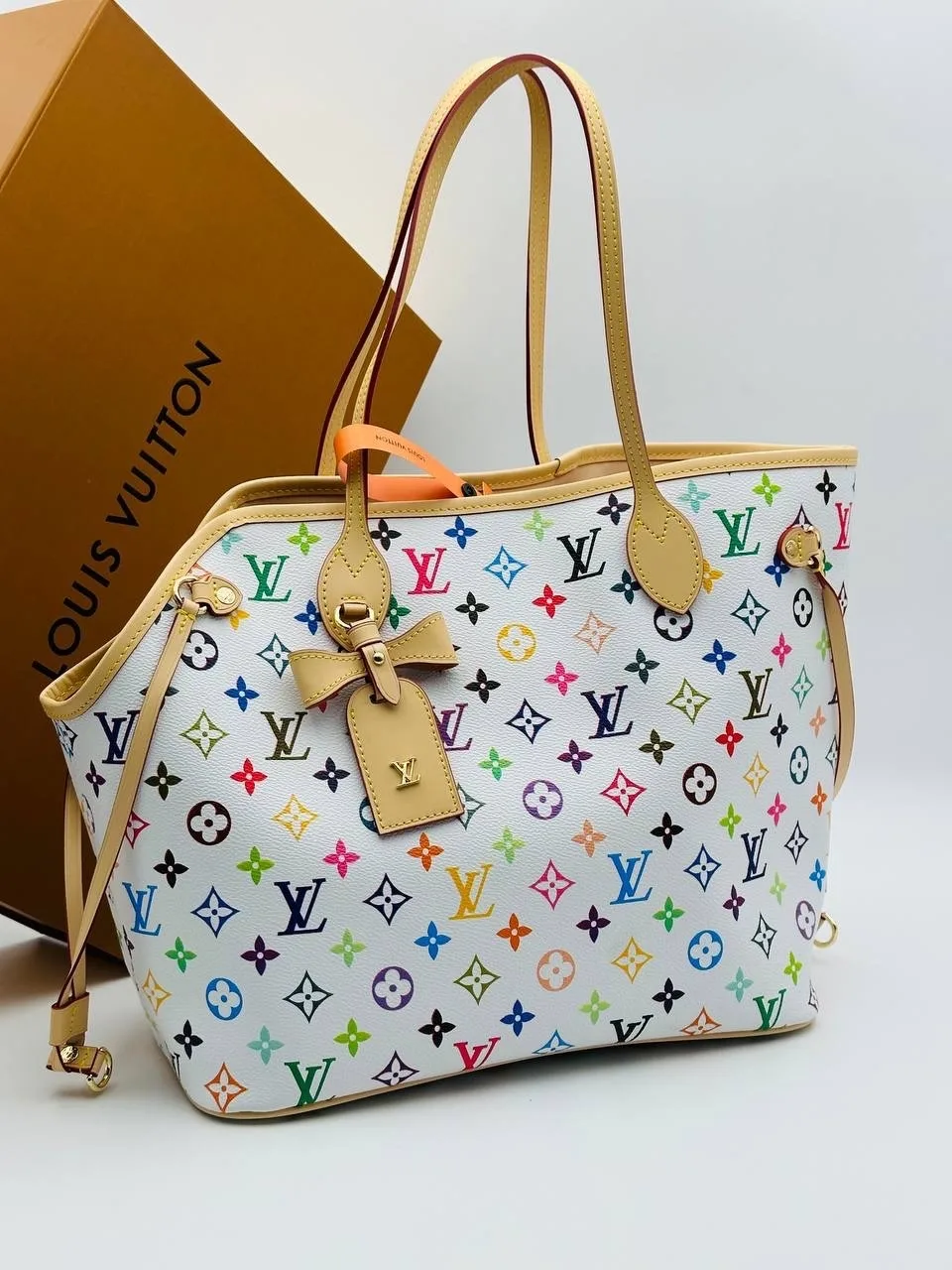 LOUISVUITTON, сумка из канвы и натуральной кожи — фото 2