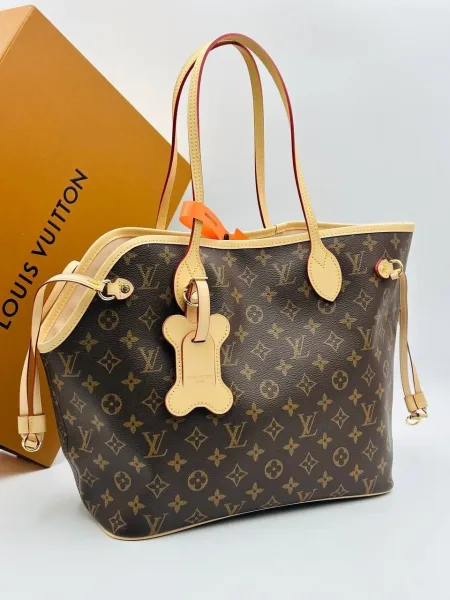 LOUISVUITTON, сумка из канвы и натуральной кожи — фото 1