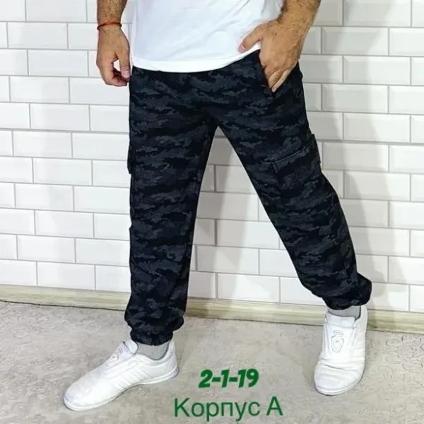Спортивные брюки из хлопка — фото 2