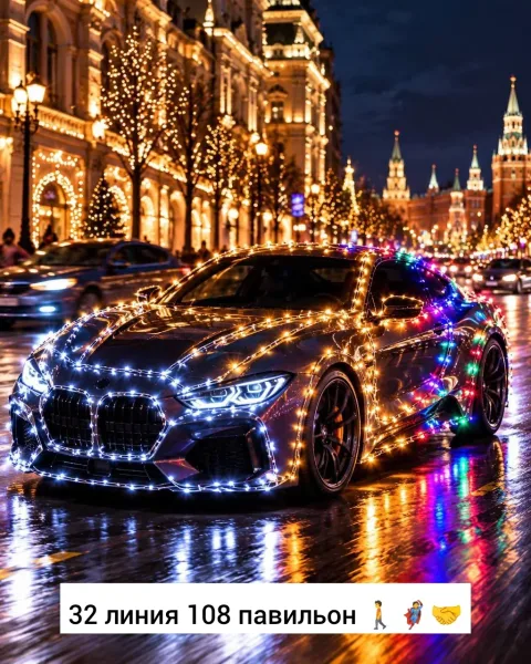 Силиконовая гирлянда — фото 8