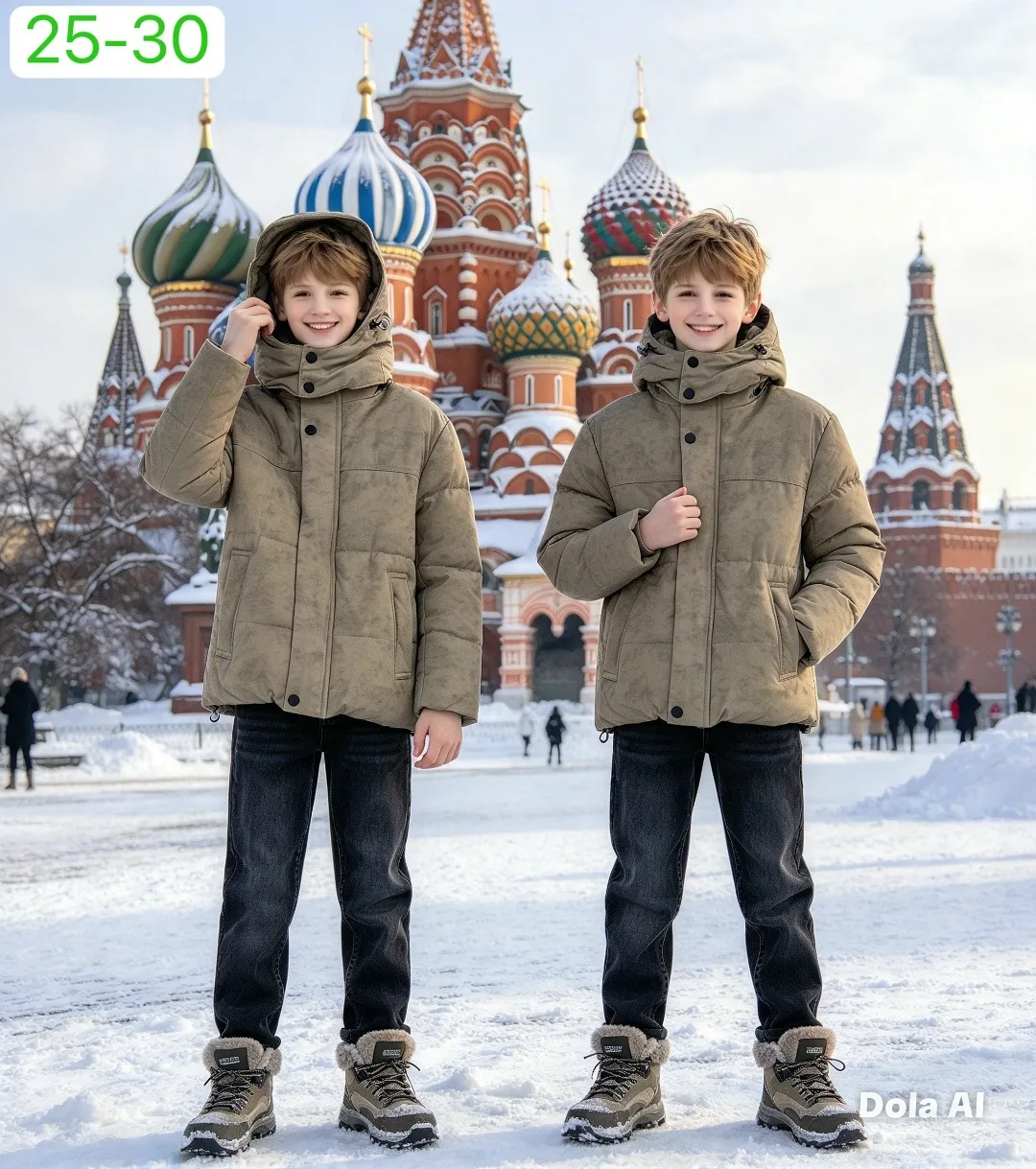 Куртка зимняя с флисовой подкладкой — фото 2