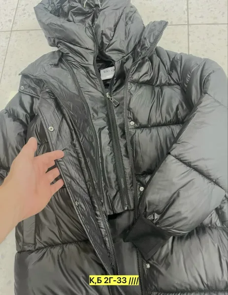 Зимняя куртка из холлофайбера — фото 10