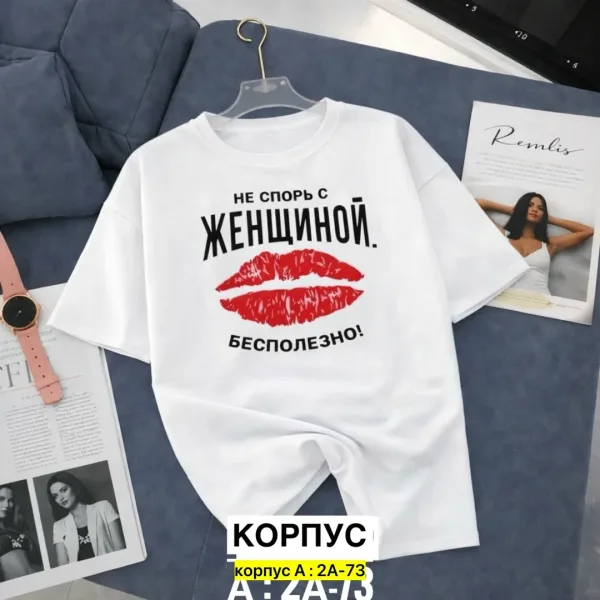 Футболка из 100 хлопка хлопок — фото 9