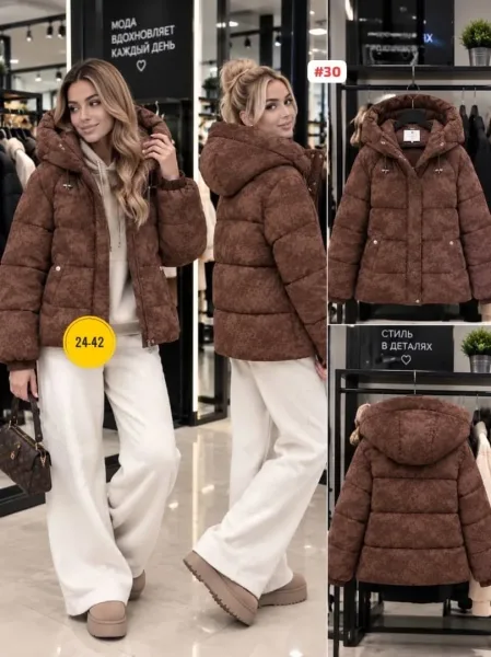 Зимняя куртка из холлофайбера — фото 2
