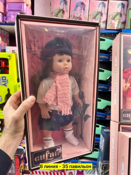 Игрушка Кукла, резина — фото 2