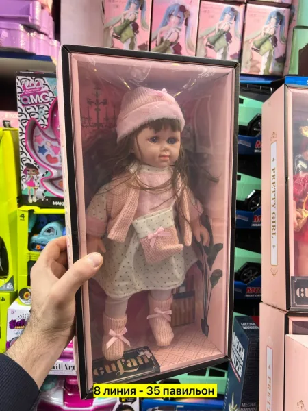 Игрушка Кукла, резина — фото 4