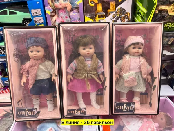 Игрушка Кукла, резина — фото 5