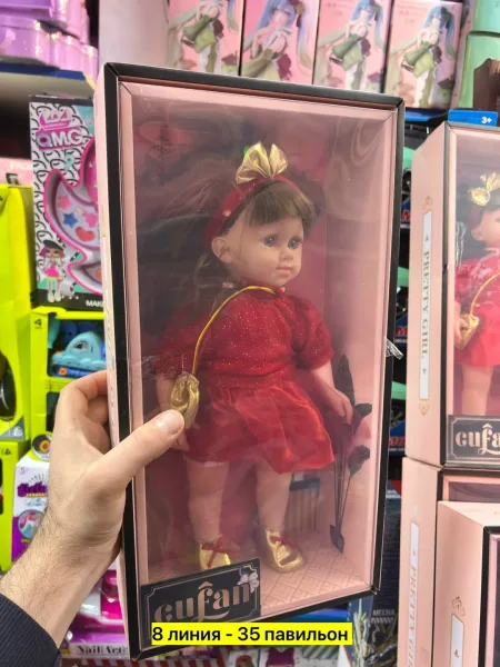 Игрушка Кукла, резина — фото 6