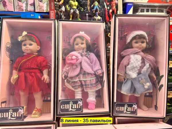 Игрушка Кукла, резина — фото 8