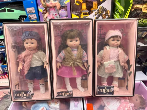 Игрушка Кукла, резина — фото 9