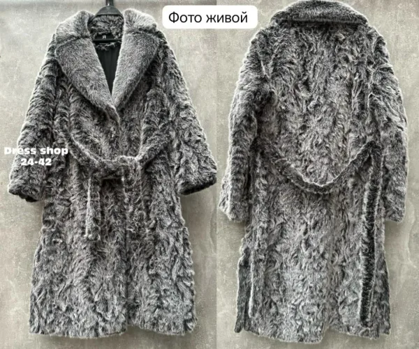 Пальто Очень красивую зимнюю модель с натурального меха — фото 4