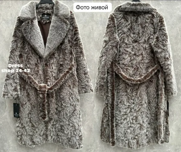 Пальто Очень красивую зимнюю модель с натурального меха — фото 5