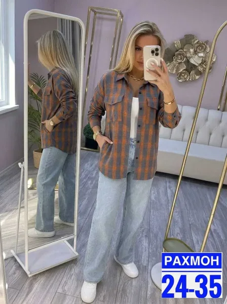 Рубашка хлопок — фото 1
