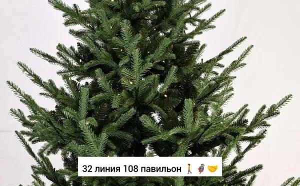 Силиконовая новогодняя елка для украшения интерьера — фото 3