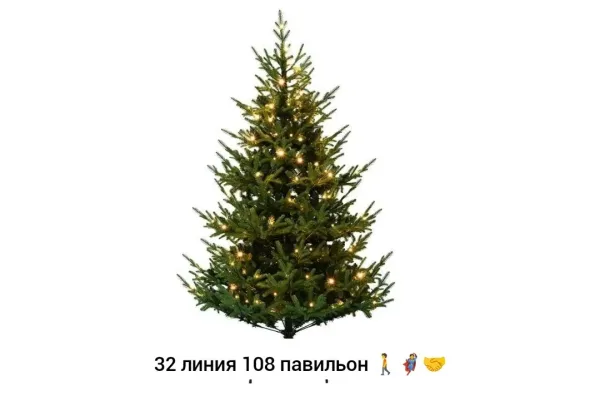 Силиконовая новогодняя елка для украшения интерьера — фото 5