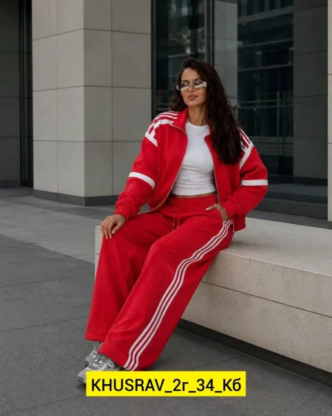 Костюм двойка из ткани — фото 6