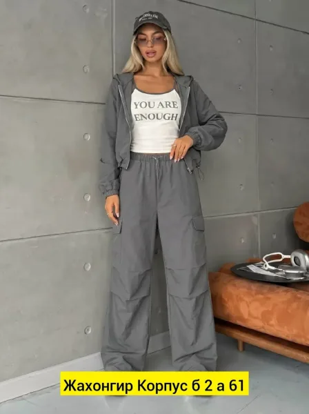 Костюм тройка плащевка — фото 23