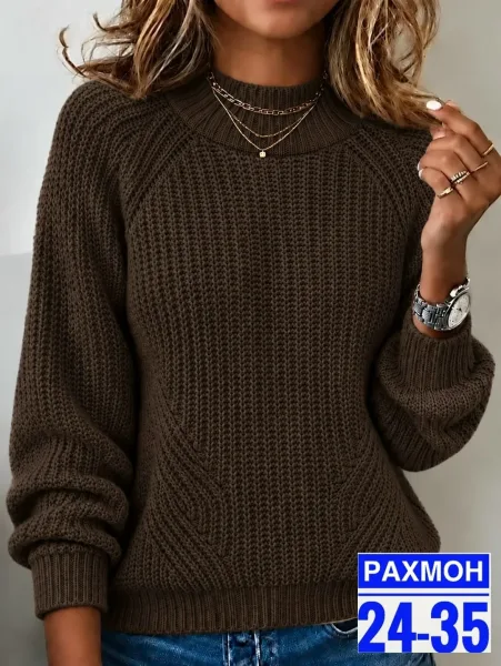 Свитер из вязаного кашемира — фото 1