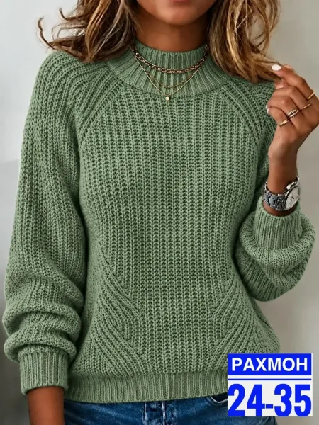 Свитер из вязаного кашемира — фото 5