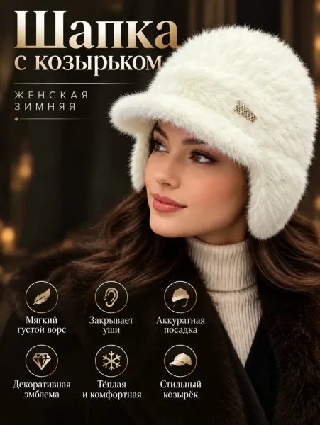 Шапка с казирком из Алипака — фото 3