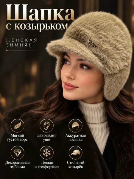 Шапка с казирком из Алипака — фото 10