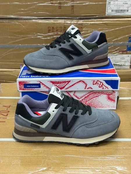 Кроссовки NEW Balance 574 из натуральной замши — фото 2