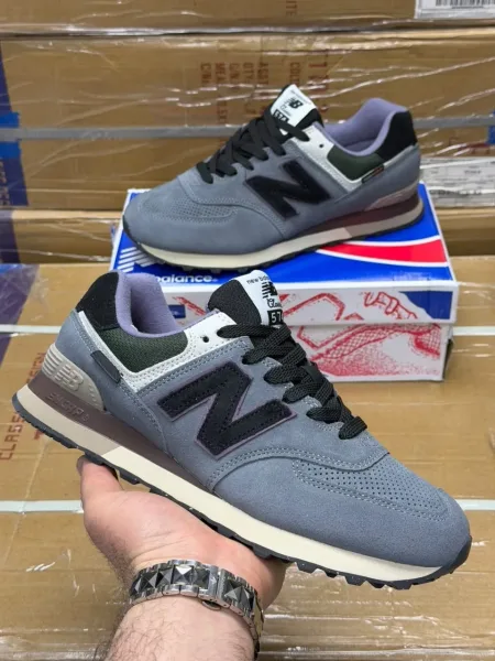 Кроссовки NEW Balance 574 из натуральной замши — фото 3