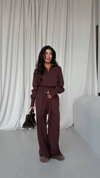 Premium Knit костюм на молнии — фото 1