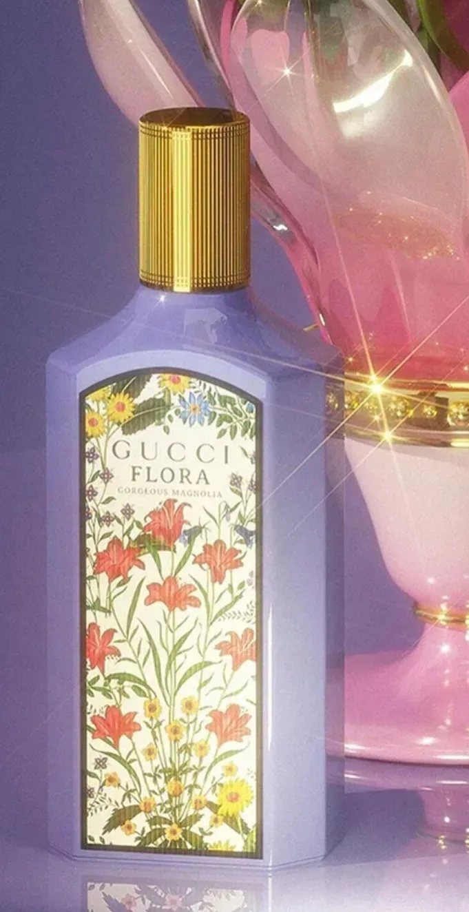 Gucci Flora Gorgeous Magnolia яркий летний женский цветочный аромат — фото 2