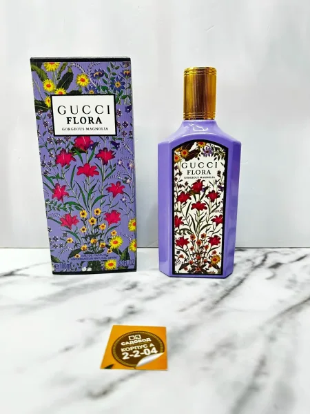 Gucci Flora Gorgeous Magnolia яркий летний женский цветочный аромат — фото 1